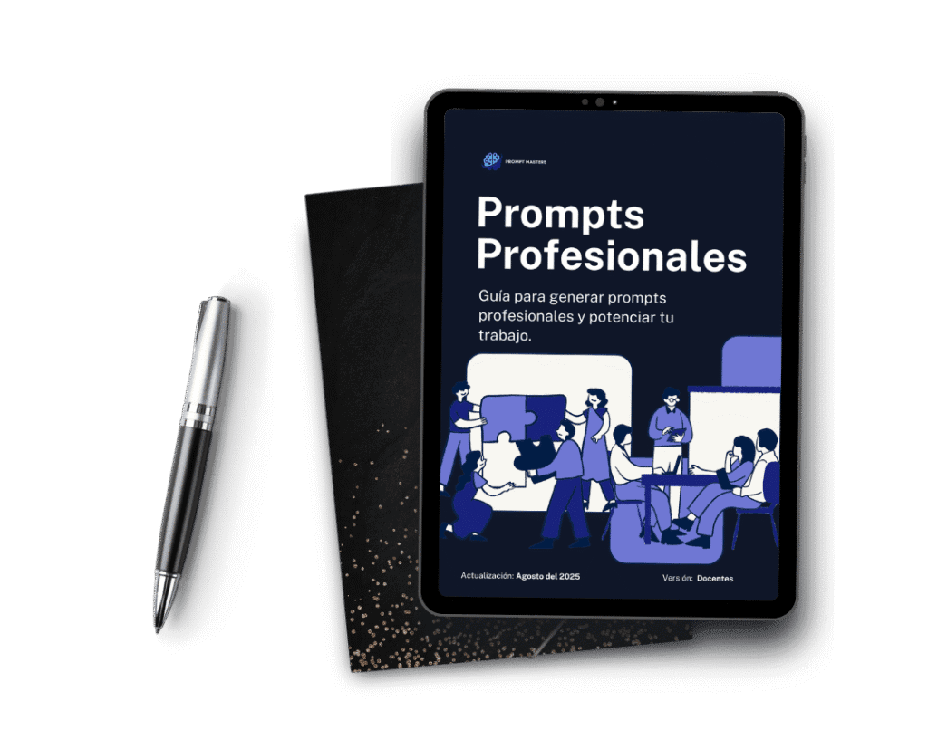 manual prompt inteligencia artificial docentes chatgpt